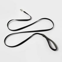 Comfort Reflective Dog Leash - Black - XS/S