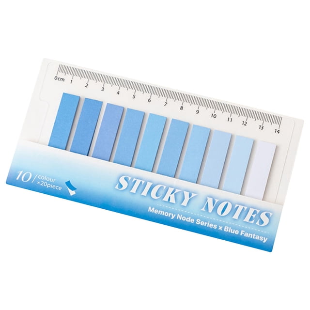 200 Pcs Sticky Index Tabs, LQIDESHIPWritable Colored Pages Markers Labels, Colorful Repositionable Notes Page Marker for Reading Books, Binders, Notebook, Folders and Classify Files
