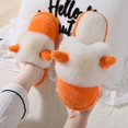 thumbnail image 2 of Vedolay Women Slippers Indoor Outdoor Fuzzy House Shoes Anti-Skid Slippers for Women Orange,38-39, 2 of 4