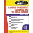 thumbnail image 1 of Pre-Owned Schaum's Outline of Calculus for Business, Economics, and The Social Sciences (Paperback) by Edward Dowling, 1 of 1