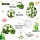 thumbnail image 3 of Juguete de peluche Skylety Mini Turtle Soft Sea Animal, 12 unidades, 3 of 7