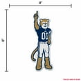 thumbnail image 5 of BYU Cougars Pennant Mascot Design 18 Inch Felt Brigham Young University, 5 of 7