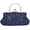 Blue, variant on Women's Evening Bag Beaded Sequin Design Metal Frame Kissing Lock Satin Interior Evening Clutch