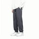 thumbnail image 2 of Pantalones de pana de color liso para hombre, largos, con bolsillos y cordón, con ribete en la pierna., 2 of 5
