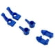 thumbnail image 2 of de SuspensióN Delanteros y Traseros Bloques de DireccióN de Ruedas y Portador de Eje de Pila Trasero para 1/10 Coche de Recorrido Corto, Azul, 2 of 5