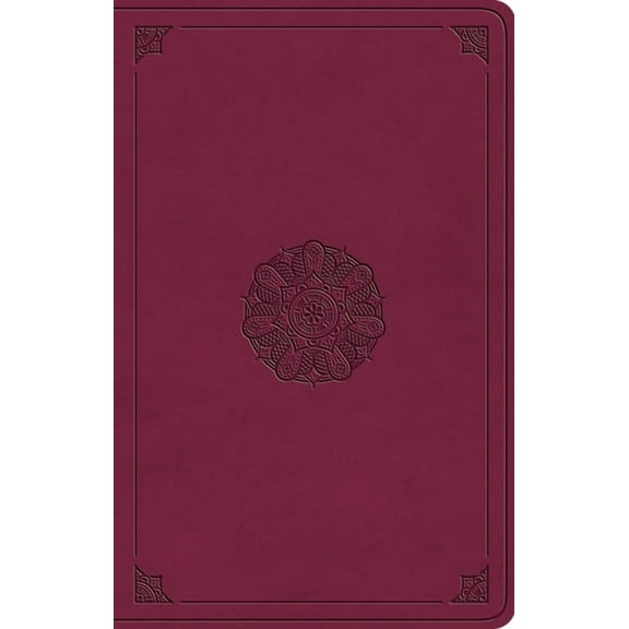 ESV Premium Gift Bible (Trutone, Raspberry, Emblem Design), (Hardcover)