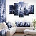 thumbnail image 1 of Creepy Landscape in Sepia Tones - Landscape Canvas Art Print, 1 of 3