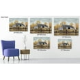 thumbnail image 4 of Old Barn Canvas Wall Art, Farm Sweet Farmhouse Wall Art Barn Windmill Rustic Vintage Paintings Pictures, Framed Artwork for Living Room Bedroom Wall Decoration 12x18 Inch, 4 of 6
