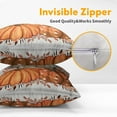 thumbnail image 3 of Fall Pumpkins Outdoor Pillows 16x16 Inch Set of 2 Autumn Harvest Pumpkin Pillowcase Buffalo Plaid Maple Leaves Decorative Throw Cushion Cover for Thanksgiving Seasonal Home Couch Porch Patio Decor, 3 of 6
