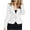 White, variant on Leesechin Blazer Jackets for Women Open Front Long Sleeve Casual Work Office Blazers with Pockets