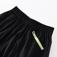thumbnail image 4 of ATOGUTA Bermudas Shorts for Boys Size 3T-15 Kids Athletic Basketball Shorts Casual Elastic Waist Summer Clothes with Pockets Black, 4 of 5