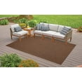 thumbnail image 4 of Outdoor Artificial Turf Chocolate Area Rugs With Premium Non Skid backing Great for Decks, Patio's & Gazebo's to Pools, Docks & Boats and other outdoor recreational purposes 3' Octagon, 4 of 5
