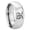 Gray High Polish, variant on Masonic Shriners Gray High Polish Dome Tungsten Men Ring 10MM