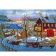 thumbnail image 1 of Cuadros Decorativos Kit de póster de carruaje de nieve 5D con pintura de diamante de taladro redondo completo hecho a mano DIY Sywqhk Nuevos Originales, 1 of 9
