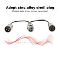 thumbnail image 1 of XLR Splitter Adapter,30cm XLR Female Jack To Dual Male Head Splitter Adapter Audio Mic Extension Cable For, 1 of 8