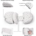 thumbnail image 4 of Pregnancy Pillow, Stepped Wedge Maternity Pillow With Adjustable, Removable, Washable Pillowcase, Abdominal Support Pad-AF, 4 of 5