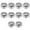 Type 1, variant on 10pcs High Strength Alloy Grinder Flanges For 100mm Angled Grinders Rustproof Multiple Size Universally With Hexagonal Nut Design