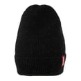 thumbnail image 2 of Sombrero de RELOJ de ACRÍLICO Hugo Gorro de invierno Gorro de conductor de trabajo de esquí Negro Gorro de punto de mujer, 2 of 3
