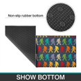 thumbnail image 6 of Red Bigfoot Pattern Kitchen Rugs Sets Of 2,Anti Fatigue Kitchen Mat Rugs Non Slip Washable,Decorative Kitchen Floor Mats for Kitchen,Sink,Laundry,17"x30"+17"x47", 6 of 7