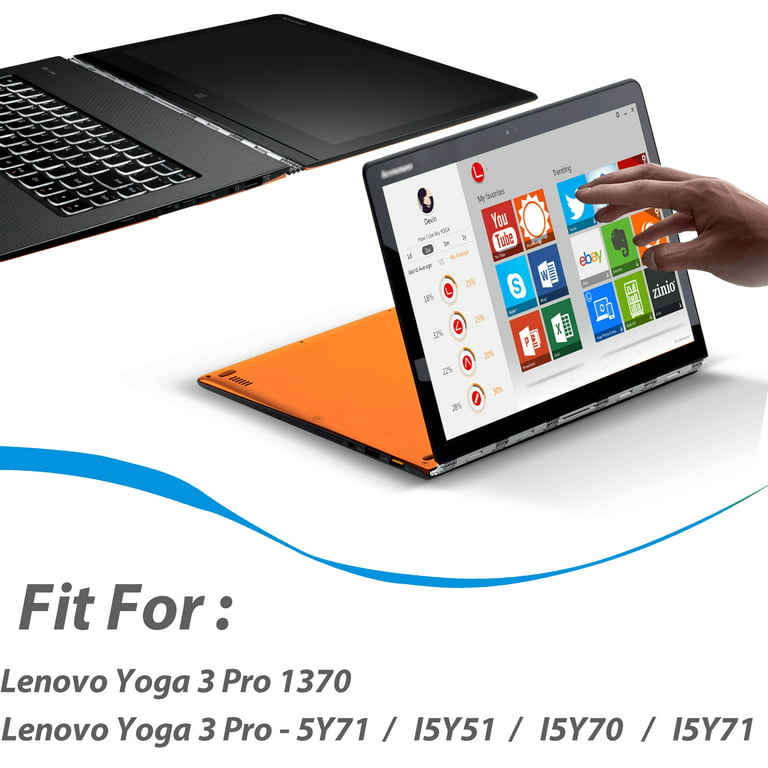 hykleri midnat kig ind L13M4P71 Replacement Laptop Battery For Lenovo Yoga 3 Pro 1370 5Y71 I5Y51  I5Y70 I5Y71 Pro-I5Y70(D) Pro-I5Y70(F) Pro- 1370 80HE [7.6V 44Wh/5900mAh] -  Walmart.com