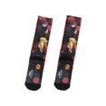 thumbnail image 6 of Naruto Shippuden Akatsuki Socks Anime Manga Men's Itachi Tobi Obito Deidara Sublimated Crew Socks, 6 of 6