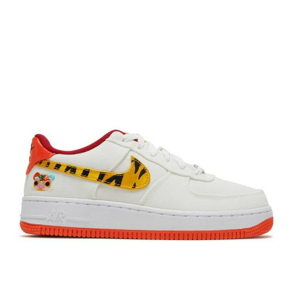 Big Kid'sNike Air Force 1 LV8 Sail/University Gold-White (DQ4502 171) - 5