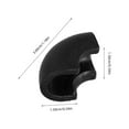 thumbnail image 2 of ADDHAT 2Jgo Protectores Para Patas De En Forma De U Color Negro Para Muebles Con Base Resistente, 2 of 7