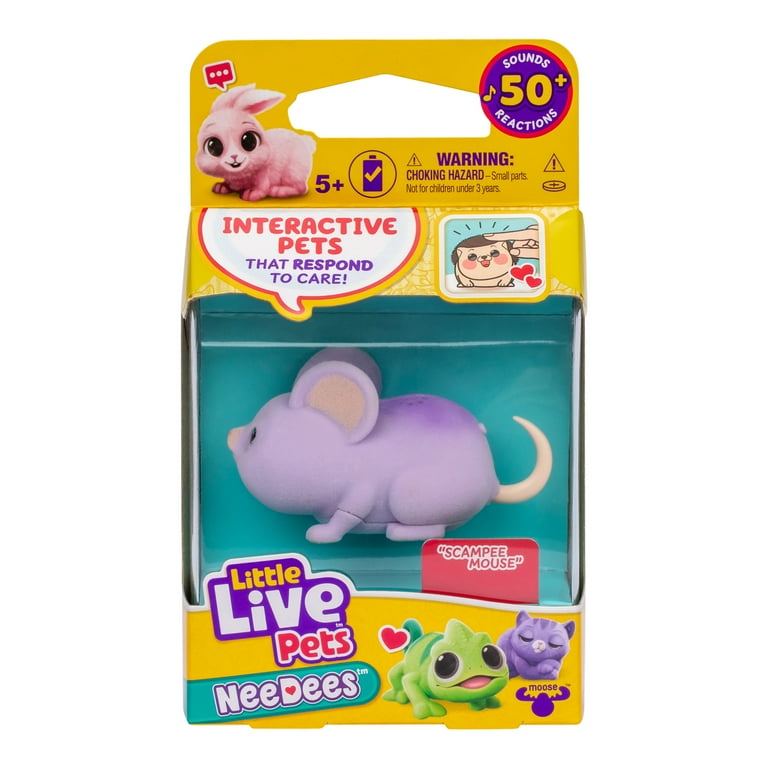 Little Live Pets NeeDees Interactive Wearable Take Anywhere Electronic Toy Collect All 13 Ages 5