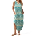 thumbnail image 3 of Fantaslook Summer Maxi Dresses for Women V Neck Tank Dress Vacation Beach Floral Sundresses with Pockets, 3 of 9