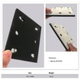 thumbnail image 3 of 100*110mm 1/4 Sheet Sander Pad Backing Plate For Makita BO4556 158324-9 Sander, 3 of 4