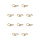 thumbnail image 2 of Minnieouse 1 par de pendientes geométricos de moda de cobre para mujer, joyería de decoración elegante, pendientes para novias para compromiso dorado Oro 10piezas Minnieouse CBP330332, 2 of 6