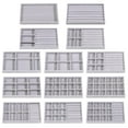 thumbnail image 6 of Storage Tray Ornaments Organizer Travel Jewelry Tray Case Fashion Earring Holder Bracelets Rings Storage Rotating Jewelry Box Jewelry Accessory GREY 9, 6 of 8