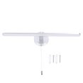 thumbnail image 2 of LED Over Mirror Light 3 Color Temperatures Modern Stylish Wall Mounted Bathroom Vanity Light with Pull Chain Switch for Cabinet,Closet,Bunk Bed,Kitchen, 2 of 7
