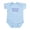 Sky Blue, variant on CafePress - 100% Wyatt Infant Bodysuit - Baby Light Bodysuit, Size Newborn - 24 Months