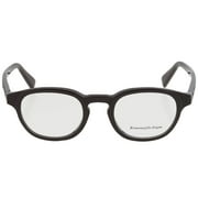 Ermenegildo Zegna Demo Oval Men's Eyeglasses EZ5108 001 48