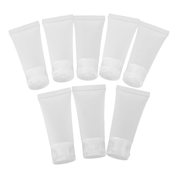 LITINKIMI Reusable Squeeze Tubes Transparent 8Pcs 3.15X1.54X0.94in