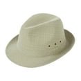 thumbnail image 1 of CSChome Chapeau Jazz Ourlet Large Bord Respirant Chapeau Jazz Pliant Accessoires de Mode Extérieure, 1 of 7