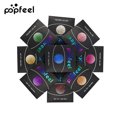 thumbnail image 1 of POPFEEL Paleta de sombras de ojos Pigmento Polvo brillante Mate Desnudo Cosmético Maquillaje de belleza (3), 1 of 5