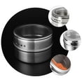 thumbnail image 5 of 5Pack Spice Tins, stainless steel spice container storage box with transparent lid for storing herbs, spices, 5 of 5