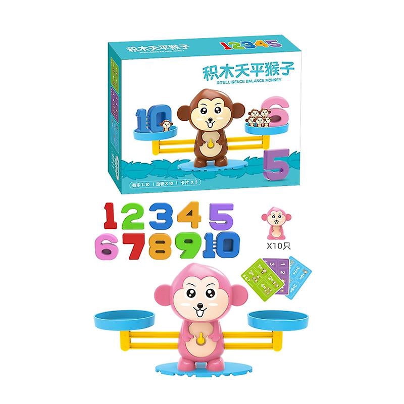 Matematica Rosa Juego de matemáticas de equilibrio para niños, tabla de matemáticas ...