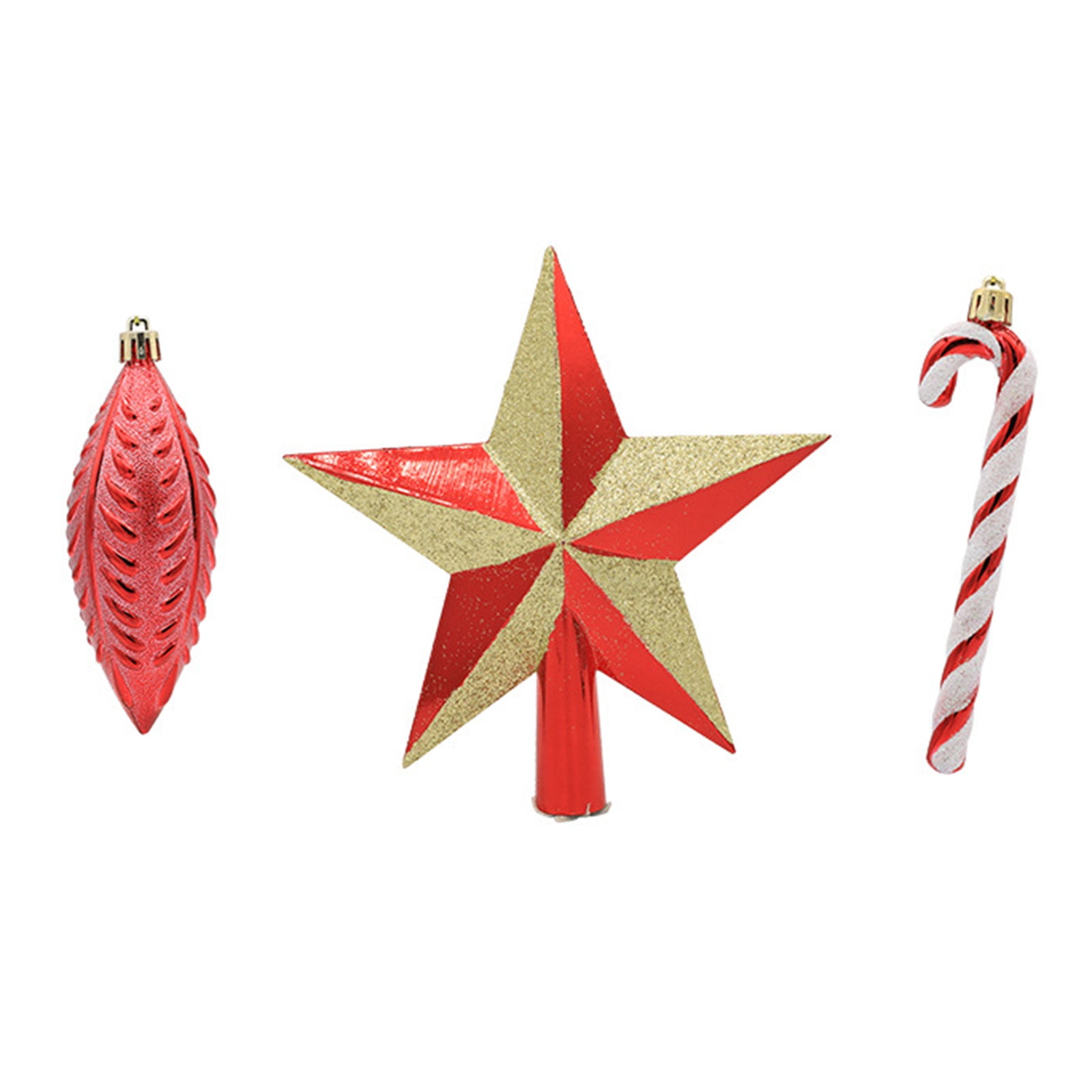 Christmas Balls Set of 40 Plastic Sphere Ornaments Hanging Crafts Decor for Xmas Tree Festival Front Door Decoration Party Props Supplies