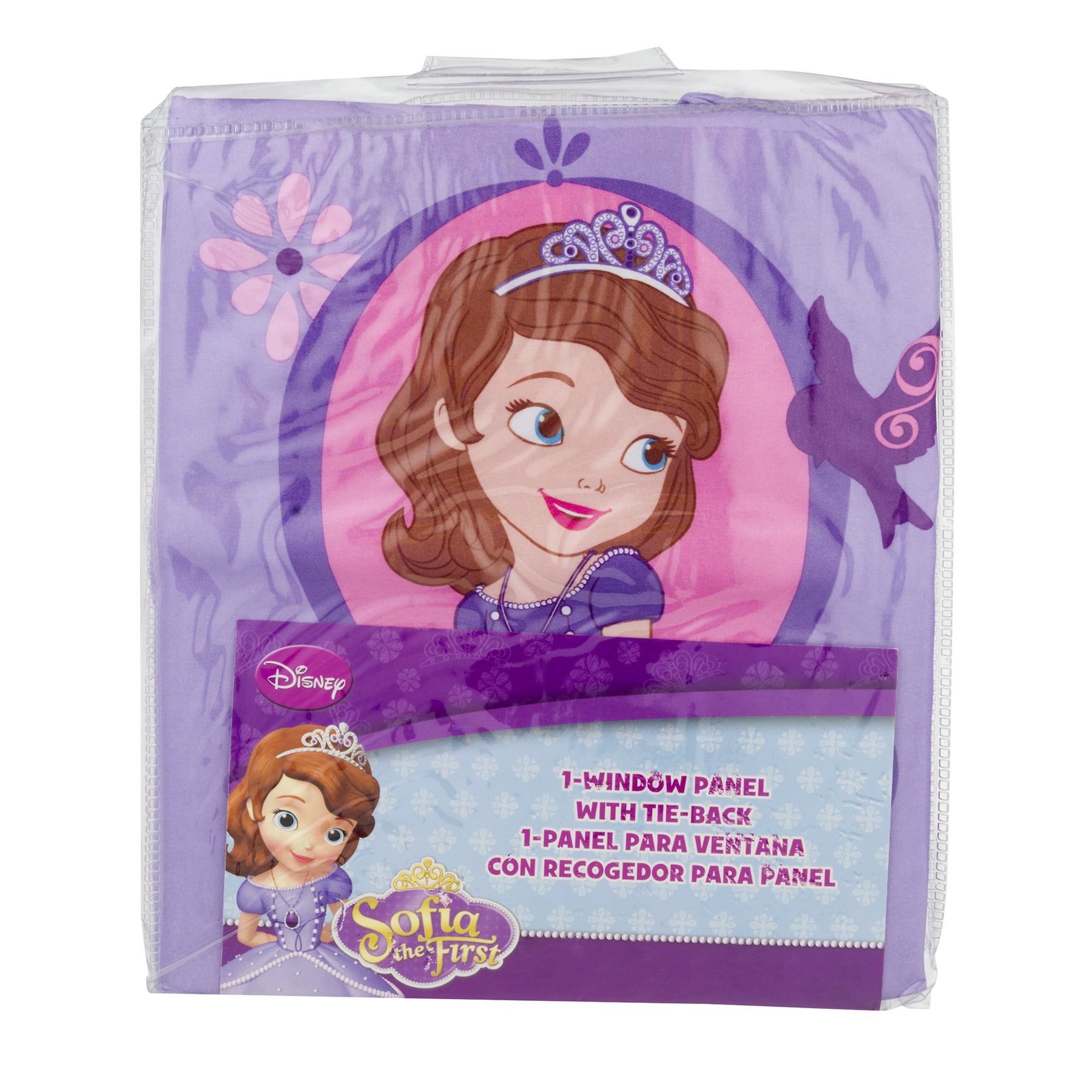 Disney Sofia Tiara Girls Bedroom Curtain Panel