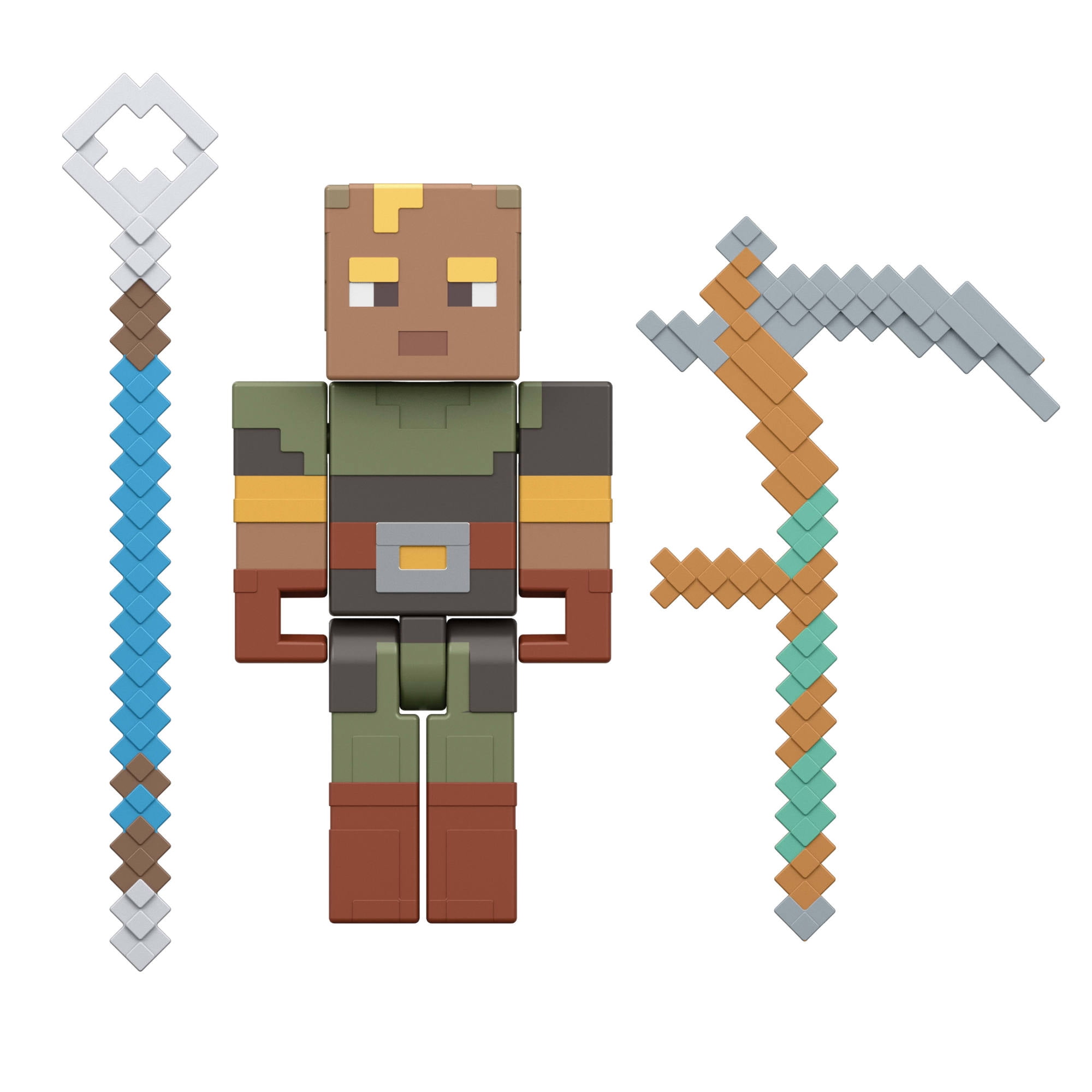Minecraft Dungeons II Minecraft Flores Action Figure & Accessories Set, 3.25-inch Scale Collectible Toy