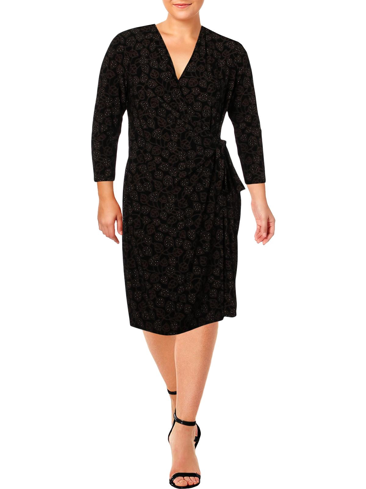 anne klein wrap dress
