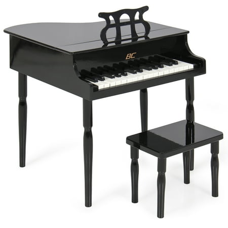 Best Choice Products Kids Classic 30-Key Mini Baby Grand Piano w/ Bench, Sheet Music Stand, (Best Portable Grand Piano)