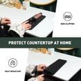 thumbnail image 7 of RUseeN 1 Pack Silicone Heat Resistant Mat Pouch for Hair Straightener, Curling Iron, Flat Iron and Hot Hair Tools, Black, 11 * 5 Inches, 7 of 7