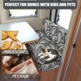 thumbnail image 5 of FOR U DESIGNS Polynesian Tribel Pattern RV Dinette Cushion Covers Wear-Resistan Camper Cushion Slipcover Comfortable Loveseat Sofa Chair Cover 1 Backrest Covers and 1 Bench Covers, 5 of 7