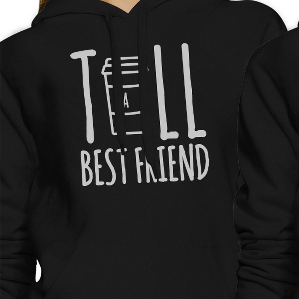 Tall Short Cup BFF Pullover Hoodies Matching Gift For Teen Girls - image 2 of 4