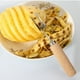 thumbnail image 3 of Cateissary Pelador de piña portátil con mango de Corers afilado acero inoxidable rebanador removedor herramientas Gadgets frutería Cocina y Comedor Cateissary JJ18439-00, 3 of 6