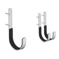 thumbnail image 3 of Stainless Steel Gun Rack Hooks – Wall Mount Rifle & Shotgun Hangers with Soft Padding – Heavy Duty Storage for Firearms, Bows & Swords, 3 of 6